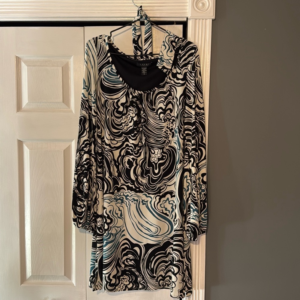 Multi colored dress.